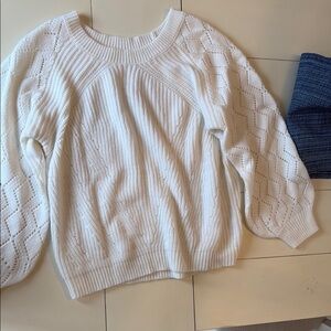 Elegant White Sweater